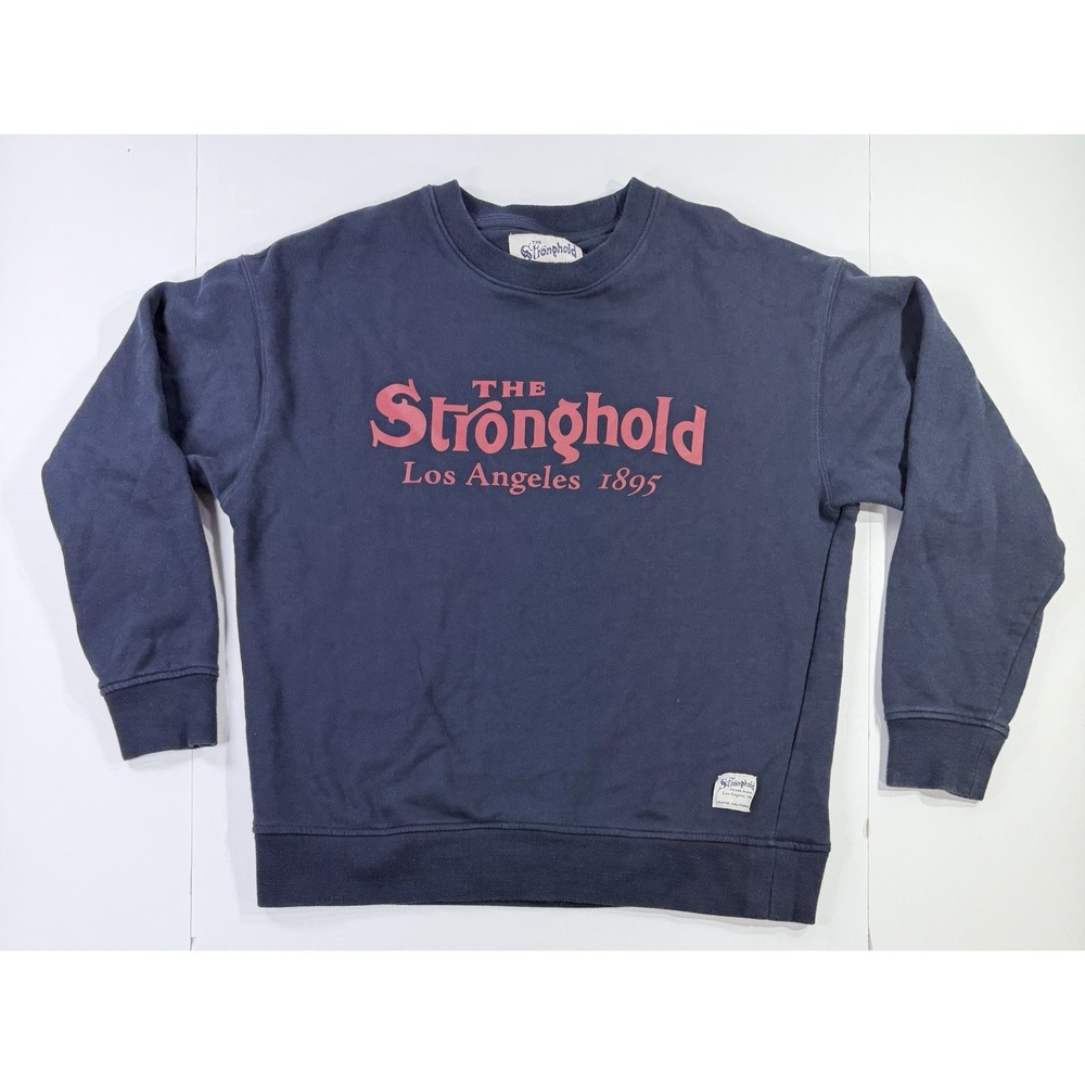 The Stronghold Los Angeles Crewneck Sweatshirt Men's M Blue